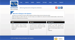 Desktop Screenshot of burgeoninfosystems.com